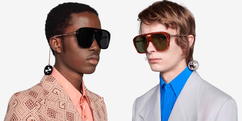 gucci square shades