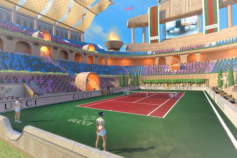 Gucci Tennis Clash Collaboration Announcement Info Tournament Wildlife