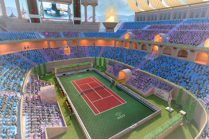 Gucci Tennis Clash Collaboration Announcement Info Tournament Wildlife