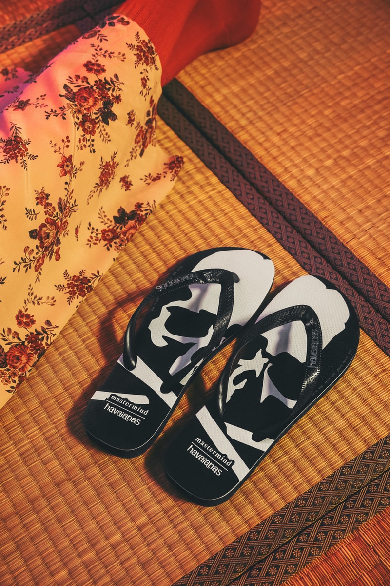 brazil japan tradi zori flip flop sandals beach rubber square toe skulls black grey mmj masaaki honma