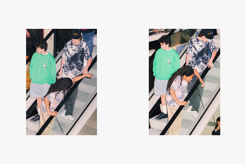 Hélas Spring 2020 Collection Lookbook Release Information Skateboarding Lucas Puig Stephen Khou Clement Brunel Parisian Mall Shoot Skateboarding T-Shirts Caps