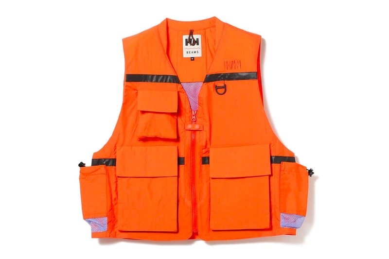 BEAMS Helly Hansen Spring Summer 2020 collection menswear streetwear camping outdoor hiking trekking t shirts socks hats caps waterproof camp graphics fishing vests tactical functional utility