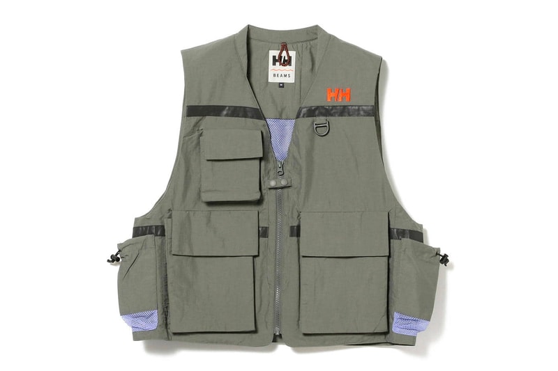 BEAMS Helly Hansen Spring Summer 2020 collection menswear streetwear camping outdoor hiking trekking t shirts socks hats caps waterproof camp graphics fishing vests tactical functional utility
