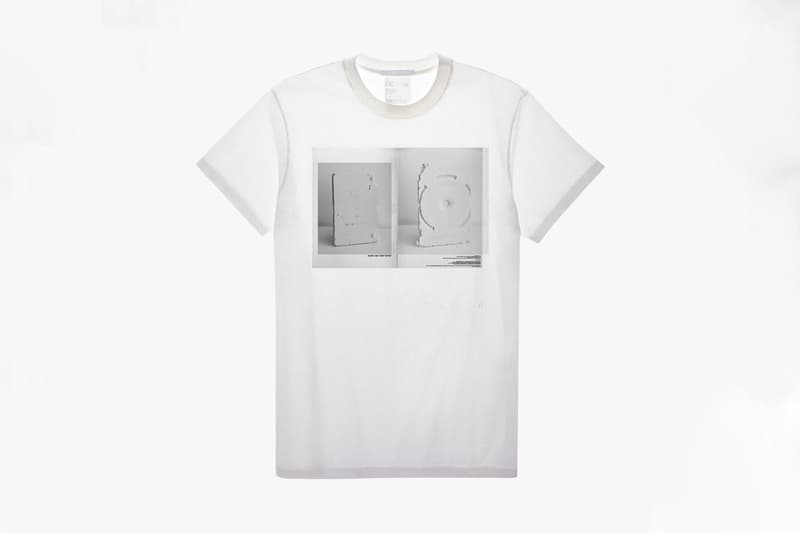 Helmut Lang Graphic T-Shirt Contest Finalists White Black Graphics Slug Pink Latex Gloves Globe Cowboy Telephone Smiley Face Car Horseshoe