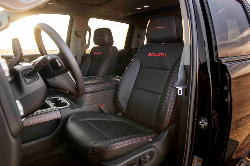 hennessy goliath 700 horsepower gmc sierra custom kit supercharger v8 pickup truck