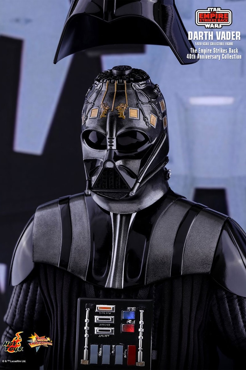 hot toys 1/6th scale figure collectible star wars empire strikes back 40th anniversary darth vader boba fett 