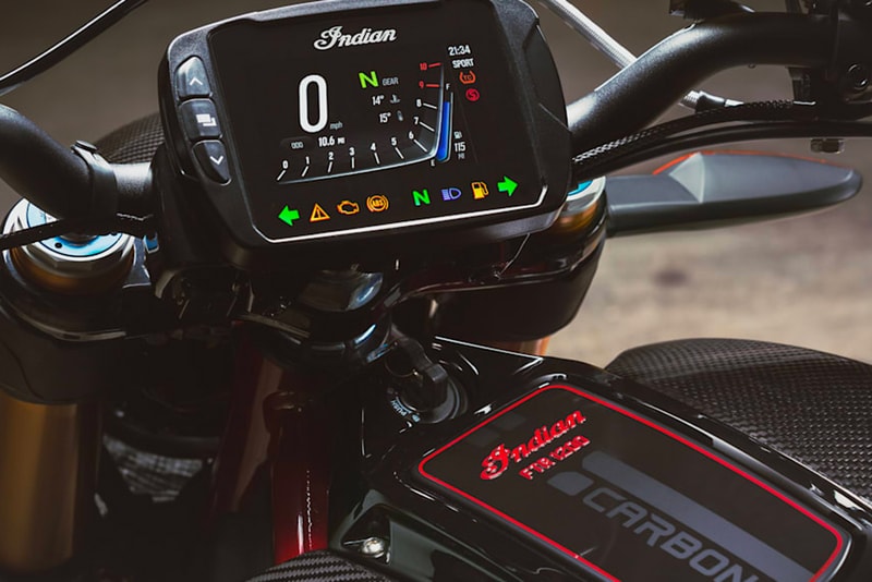 indian motorcyles bikes ftr 1200 s carbon fiber upgrade horsepower torque v twin engine
