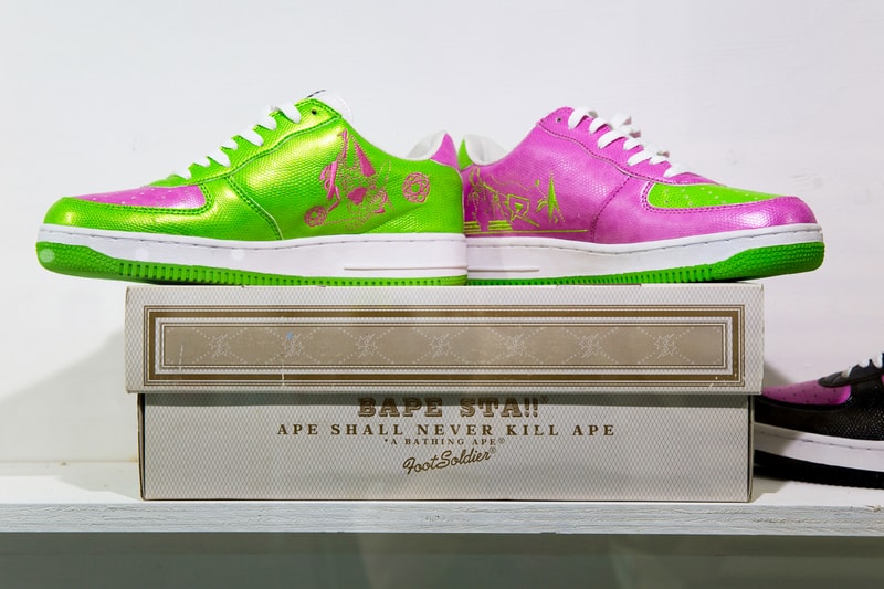 james lavelle unkle mo wax records nike sb dunks bape bapestas closer look size interview collections release date info photos price