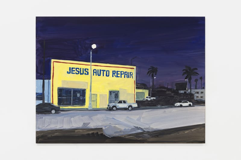 Jean Philippe Delhomme Translates "Los Angeles Language" in New Landscape Paintings