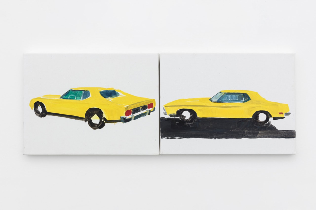 jean philippe delhomme galerie perrotin los angeles language exhibition artworks paintings installations