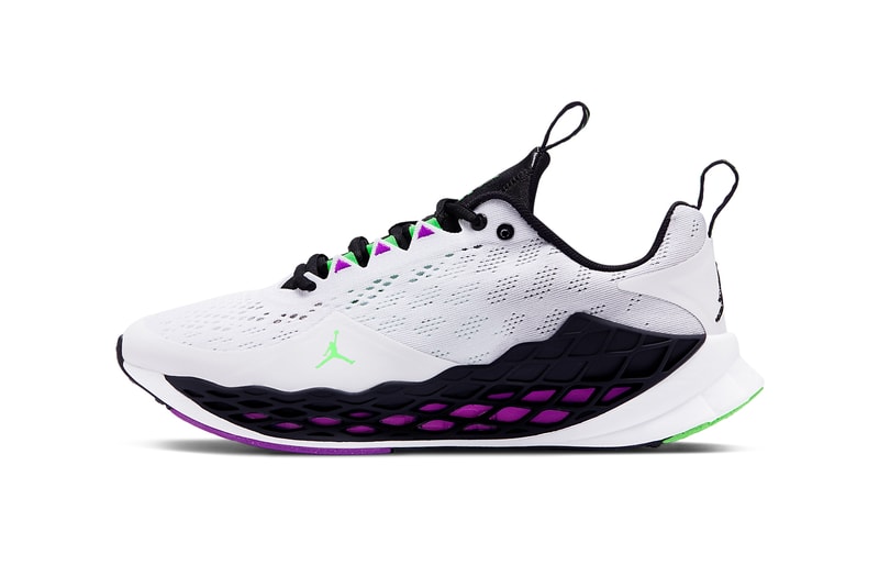 jordan brand zoom trunner advance white black vivid purple rage green official release date info photos price store list