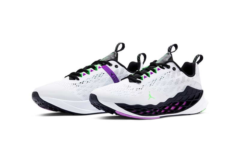 jordan brand zoom trunner advance white black vivid purple rage green official release date info photos price store list