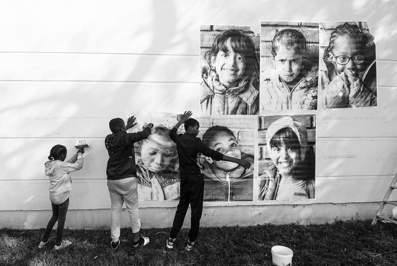 JR Inside Out Graduate Together 2020 Yearbook Portraits Black and White Photographs Global Participatory Art Project Photobooths