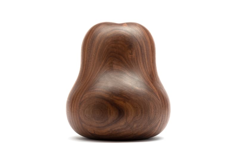 Julie Curtiss 'La Femme Secrète' for Case Studyo Art Puzzle Box Sculpture Homeware Design Artworks Woman Face Head Hair Wooden Walnut Ash Wood Tiny Treasure Chest