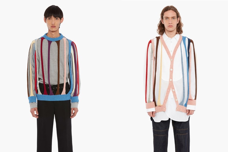 JW Anderson Releases Deconstructed SS20 Sweaters With Colorful Cut Outs
