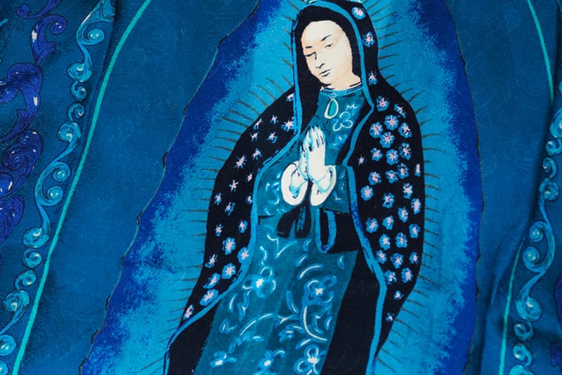 Kapital Rayon Virgin Mary Haori Release Traditional Japanese Outerwear Layers Boro KAKASHI Rayon