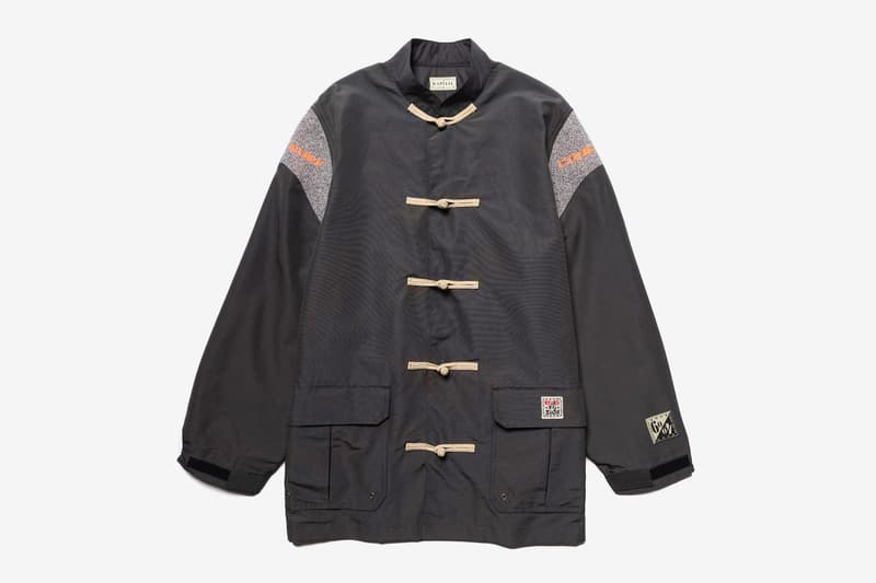 KAPITAL 60/40 Cloth Kung-Fu Mountain Parka Release jackets haven Tokyo Japan Japanese Folk Clothing workwear Chinese tang suit outerwear