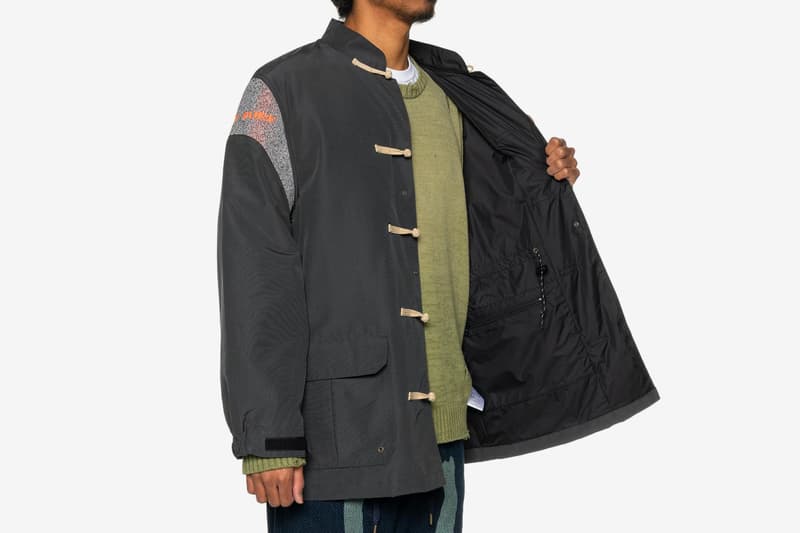 KAPITAL 60/40 Cloth Kung-Fu Mountain Parka Release jackets haven Tokyo Japan Japanese Folk Clothing workwear Chinese tang suit outerwear