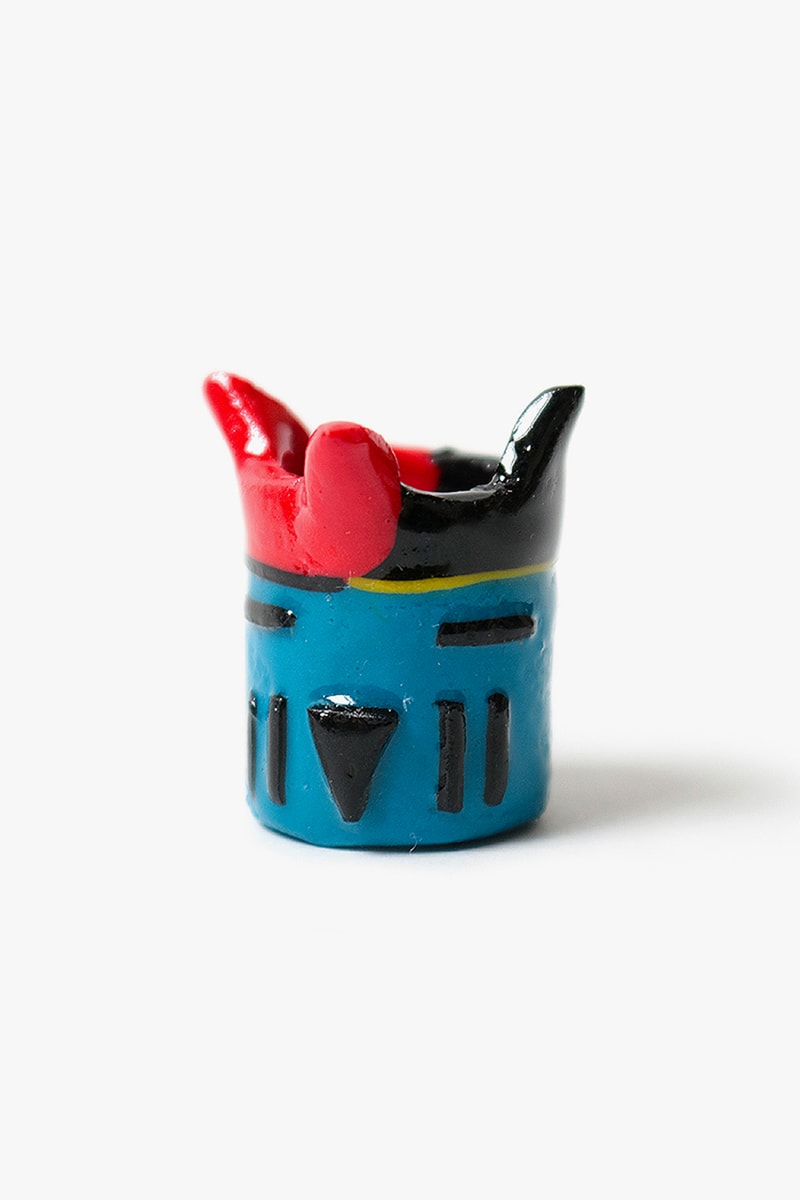KAPITAL native american pueblo indians clay Kachina Bandana Holders