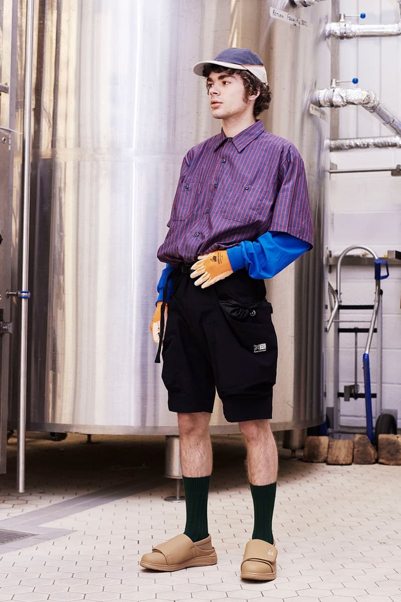 Karrimor Japan Spring Summer 2020 Lookbook menswear streetwear Moncada Brewery London jackets pants shorts t shirts trousers hats caps hiking trek outdoors 