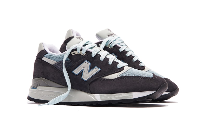 kith new balance 992 998 spring summer 2020 nbm 992kt grey blue tan white og ronnie fieg official release date info photos price store list