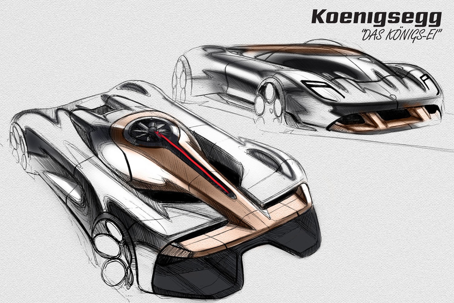 funny funny news Koenigsegg Königsei Concept Hypercar renders photos car super car sports Koenigsegg-sketch-challenge max schneider