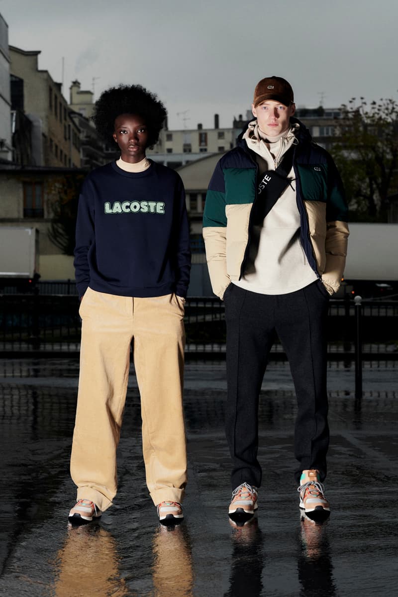 Lacoste Fall/Winter 2020 Collection Lookbooks fw20 louise trotter menswear womenswear items 