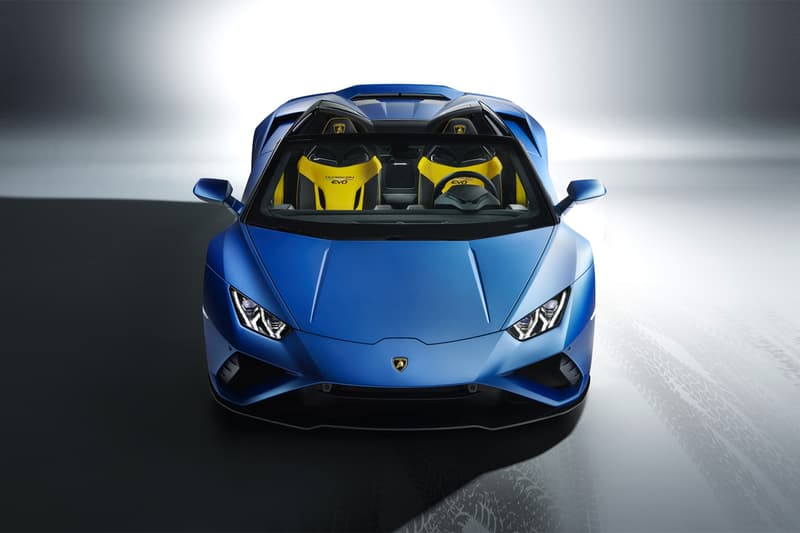 Lamborghini Huracán EVO RWD Spyder 2020 supercar roadster Italian engineering rear wheel drive naturally aspirated v10 610 horsepower