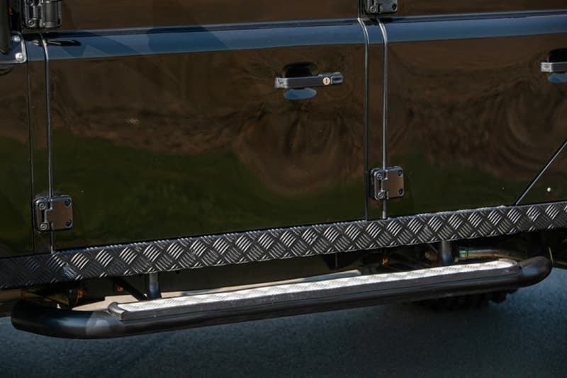 Silverstone Auctions Spectre Landrover Defender Info James Bond 007 110 SUVs offroading cars automotive Bowler Motorsport