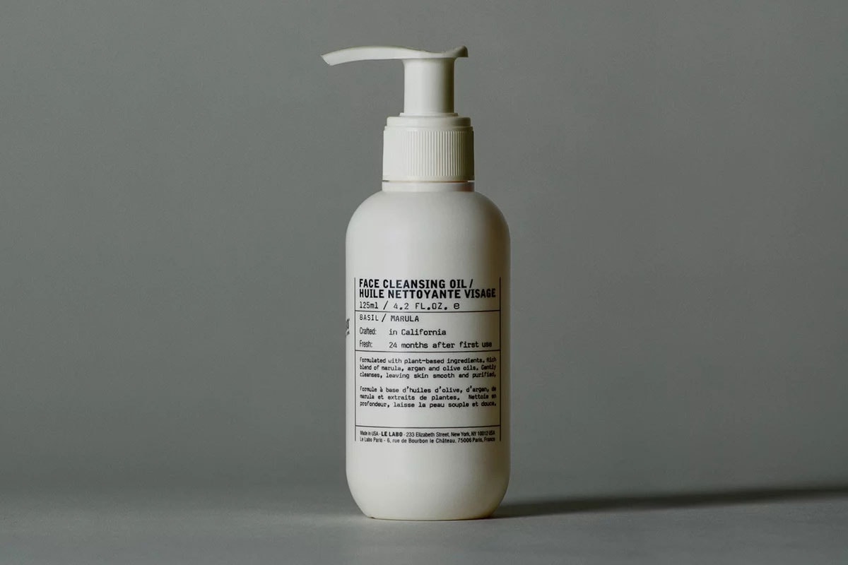 Le Labo Basil Face Cleansing Oil and Lotion fragrances self care scrub