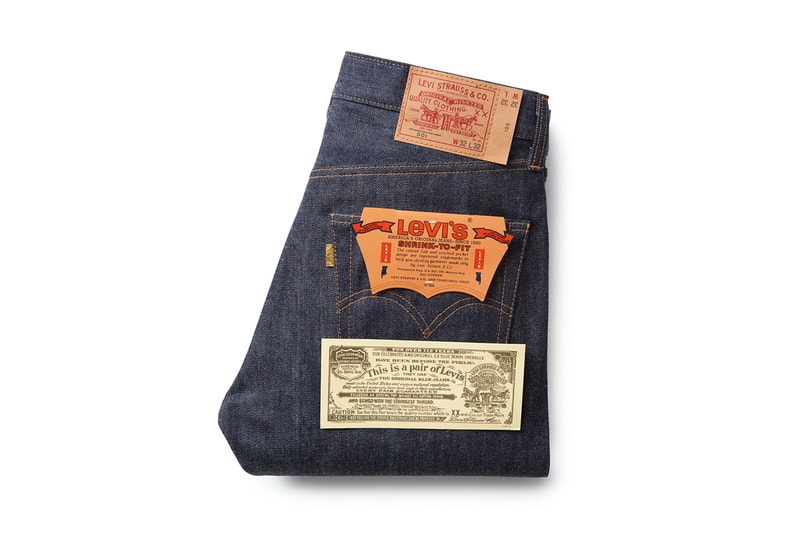 Levi's Releases Golden Ticket 501 Jeans