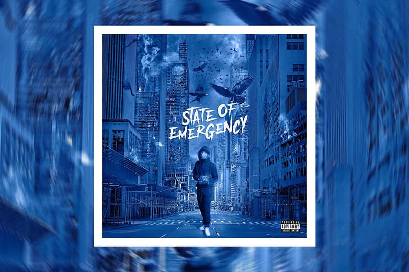Lil Tjay 'State of Emergency' Mixtape Stream listen hip-hop rap fivio foreign pop smoke sheff g jay critch axl beats