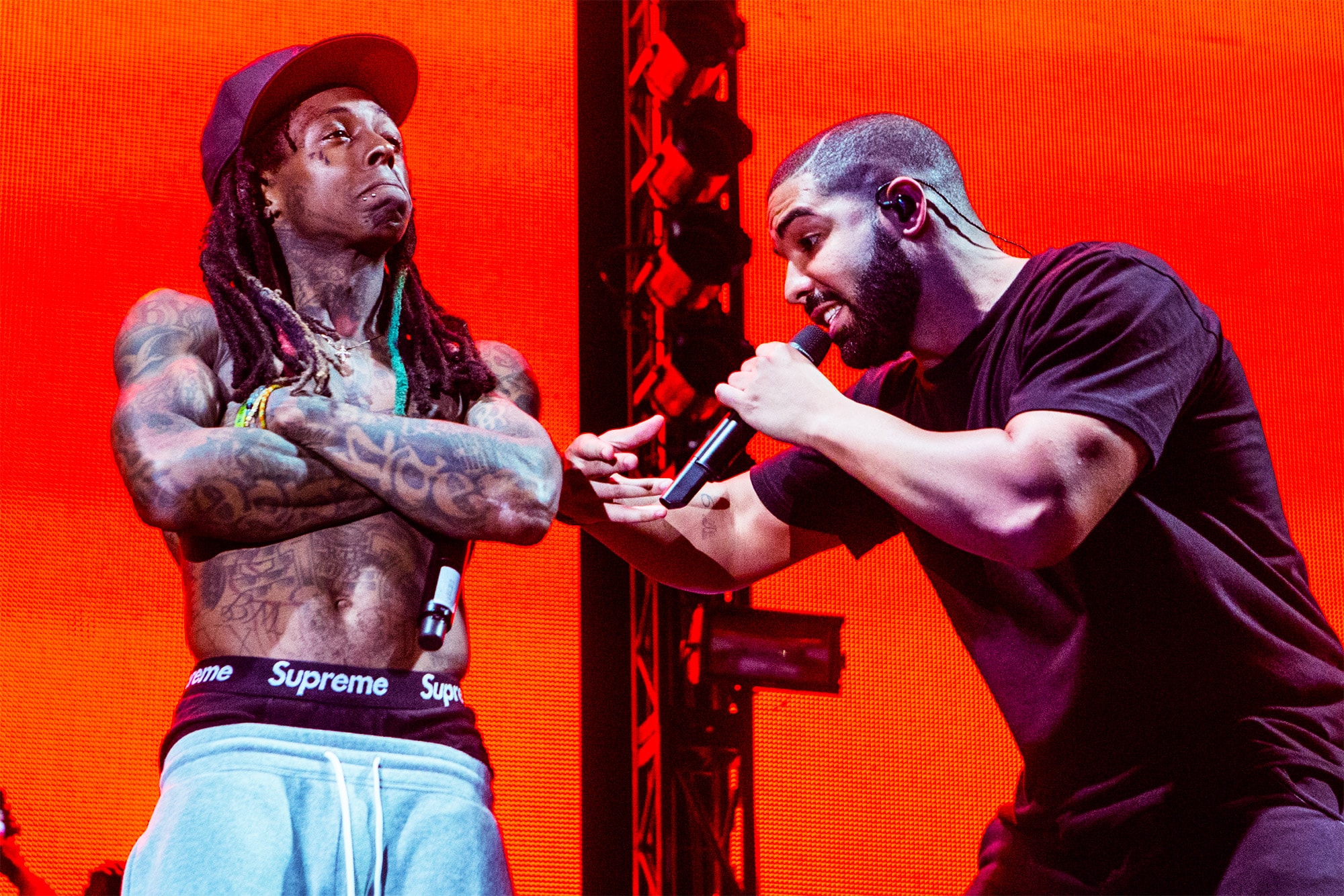 Lil Wayne Interviews Drake on Young Money Radio Show YMCMB OVO Drizzy Dark Lane Demo Tapes Billboard Hot 100 Best New Tracks HYPEBEAST Interview Apple Music Beats Radio 1