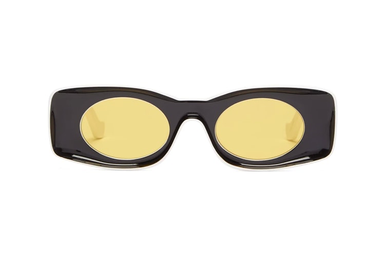 LOEWE Drops Paula's Ibiza Rectangular Acetate Sunglasses for SS20
