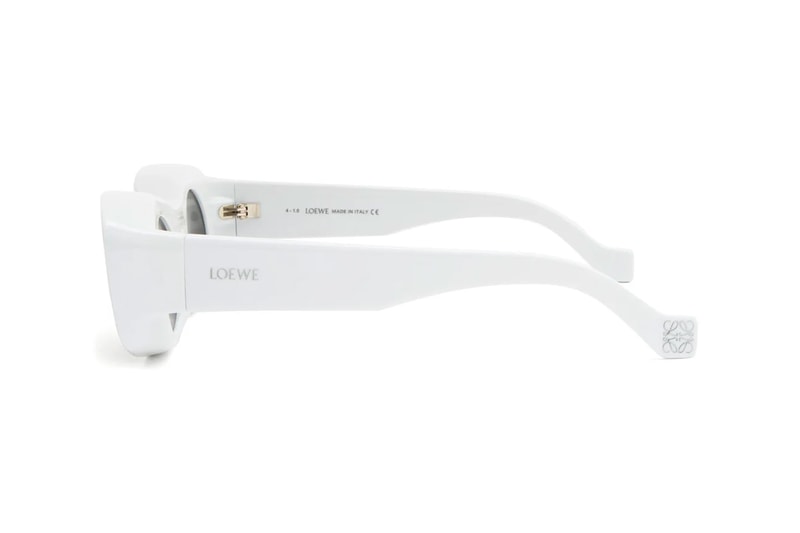 LOEWE Paula's Ibiza Rectangular Acetate Sunglasses glasses made in italy retro futuristic accessories eyewear tinted menswear streetwear luxury spring summer 2020 collection