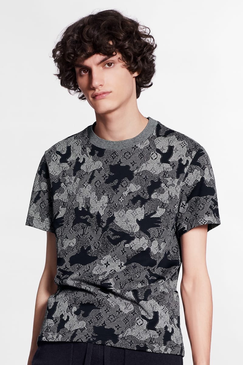 louis vuitton print shirt