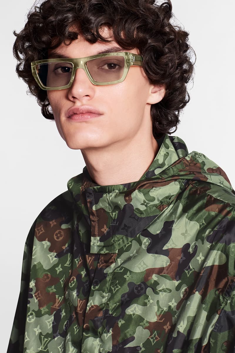 Louis Vuitton Pre-Collection FW20 Menswear Patterns leaf camouflage monogram camo fall winter 2020 virgil abloh printed bag