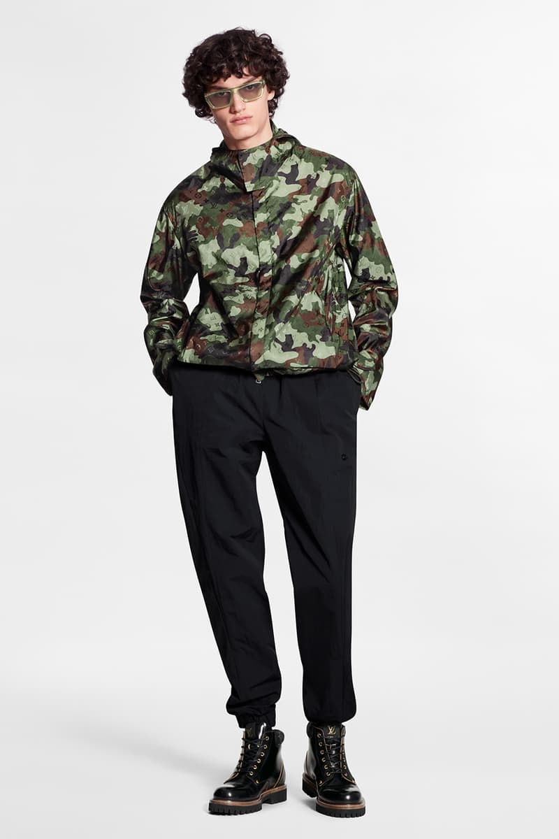 Louis Vuitton Pre-Collection FW20 Menswear Patterns leaf camouflage monogram camo fall winter 2020 virgil abloh printed bag