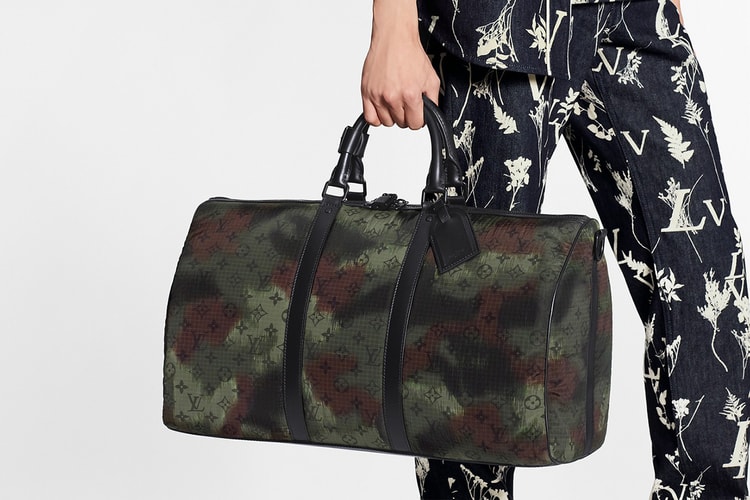 Louis Vuitton Equips Christopher Backpack, Soft Trunk and Keepall With Camo Monogram