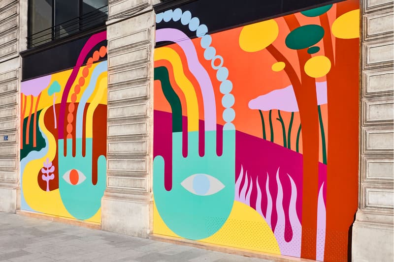 Luckylefthand Adorns Louis Vuitton Headquarters Hypebeast