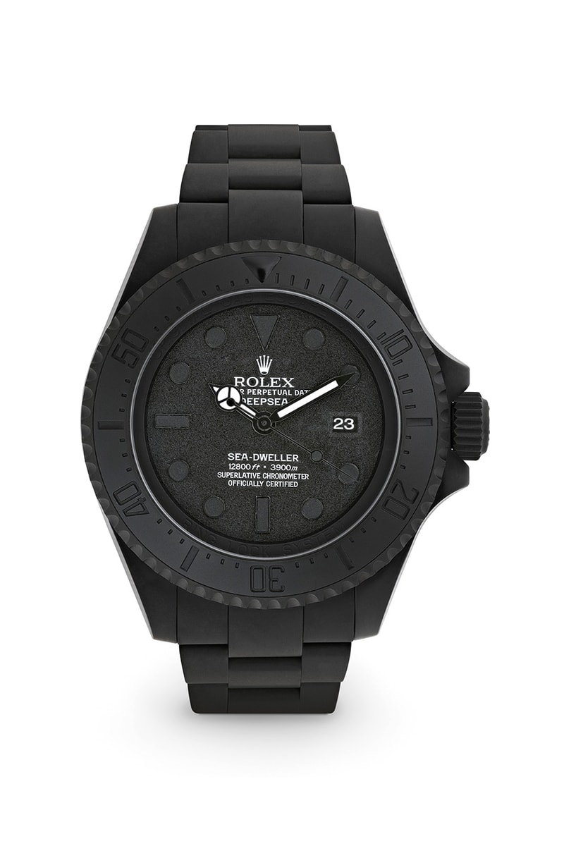 MAD Paris Rolex Sea-Dweller & Rolex Milgauss Ghost Dial With Orange Accents Watches Release Information Dover Street Market Custom Matte Timepieces Luxury Accessories Jewelry Mens