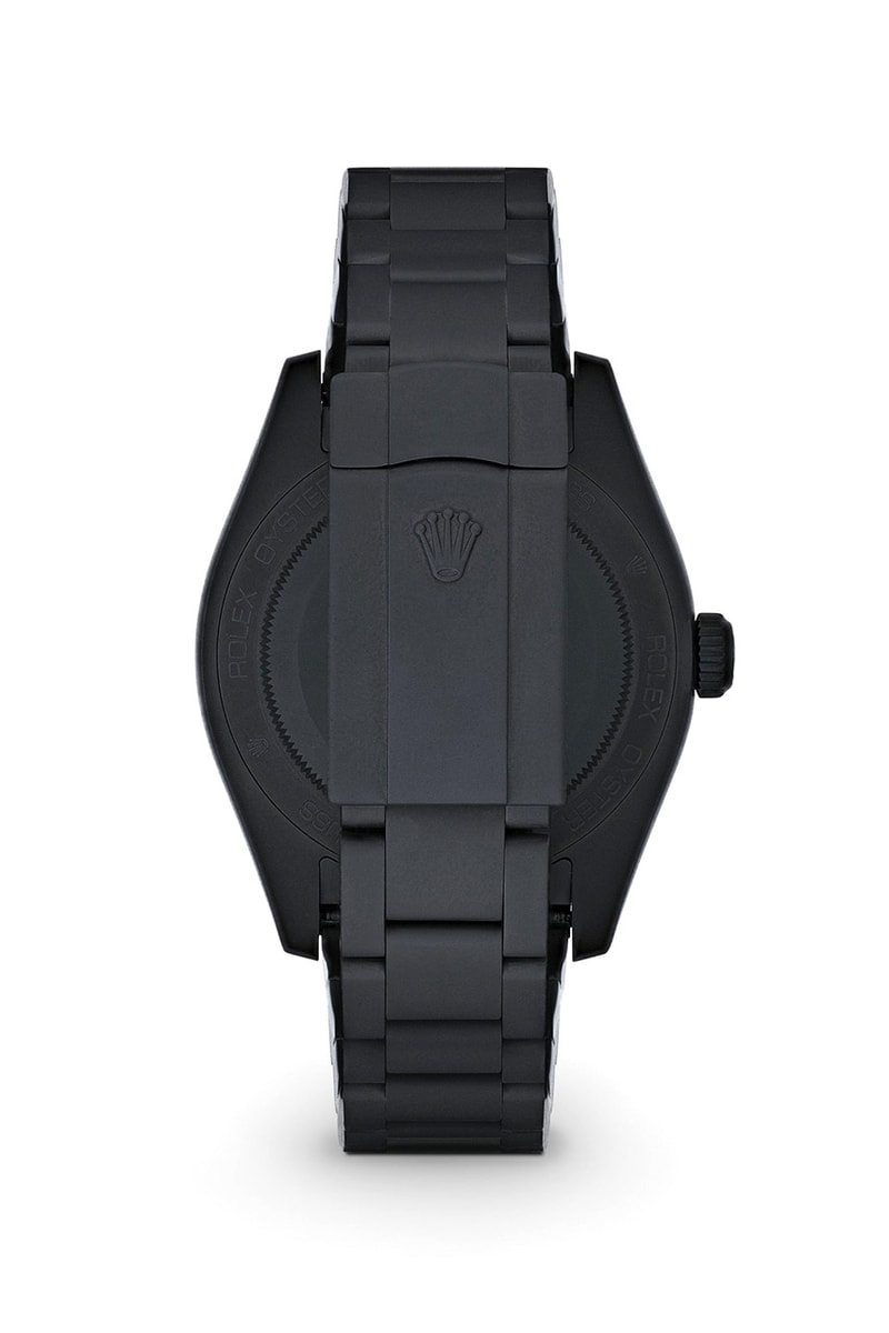 MAD Paris Rolex Sea-Dweller & Rolex Milgauss Ghost Dial With Orange Accents Watches Release Information Dover Street Market Custom Matte Timepieces Luxury Accessories Jewelry Mens