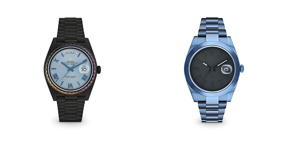 MAD Paris Drops Colorful Rolex Day-Date and Datejust 41 Watches