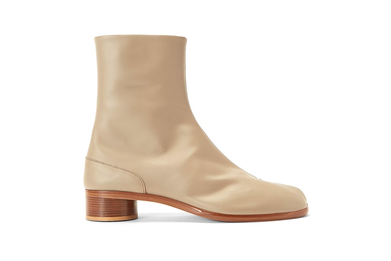 Maison Margiela Tabi Ankle Boot "Beige" Release Information Closer Look LN-CC Cop Online Footwear Luxury Heeled Boots Mens Unisex Cream Summer Shoe 