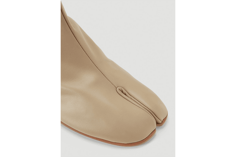 Maison Margiela Tabi Ankle Boot "Beige" Release Information Closer Look LN-CC Cop Online Footwear Luxury Heeled Boots Mens Unisex Cream Summer Shoe