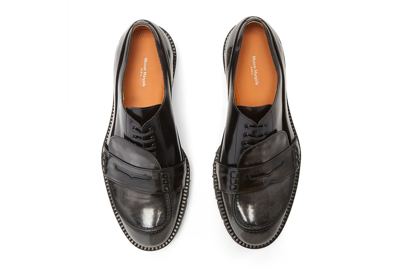 Maison Margiela Fusion Lace Up Loafers Gray menswear streetwear sneakers shoes footwear spring summer 2020 collection trainers runners kicks leather hybrid 