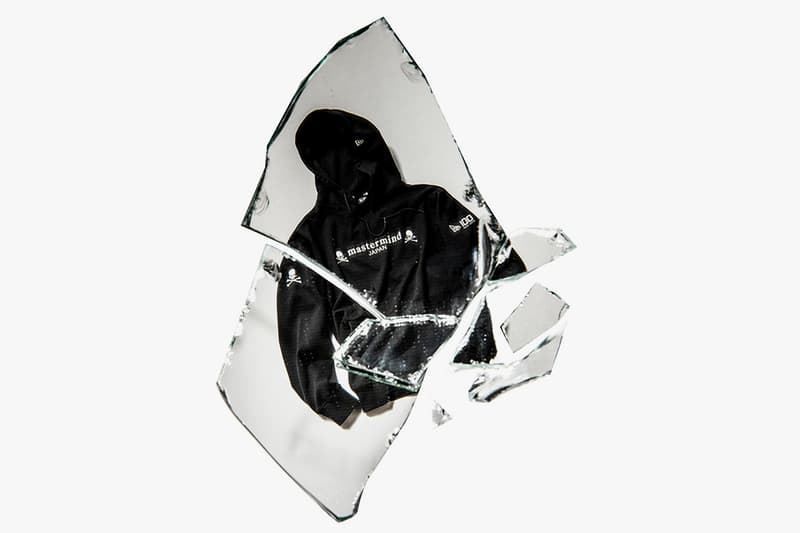 mastermind JAPAN x New Era 100th Anniversary Capsule Collection Release Information First Look Caps Hoodies T-Shirts Black White Skeleton Skull