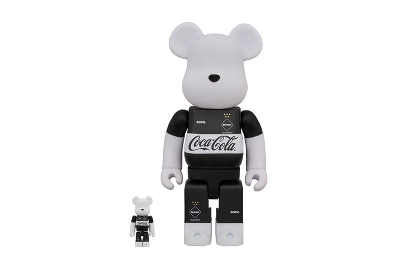 FC Real Bristol x Coca-Cola x Medicom Toy BEARBRICK spring summer 2020 collection cotton collectibles toys novelties figures interior furniture ornaments design