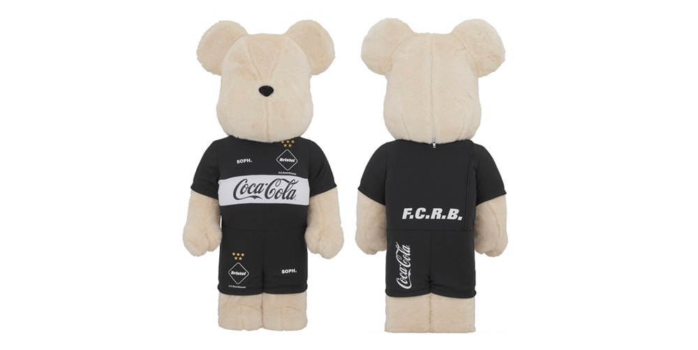 F.C. Real Bristol x Coca-Cola x Medicom Toy BE@RBRICK | Hypebeast