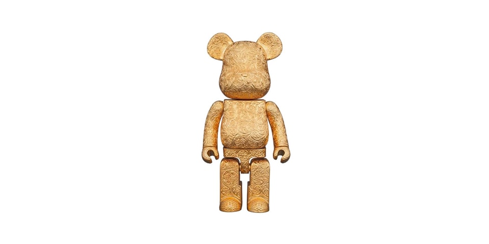 Royal Selangor Arabesque Golden Bearbrick Be@rbrick – Sprayed